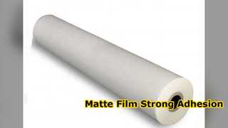 Film Laminasi Matte Adhesi BOPP Kuat 35 Mikrofon
