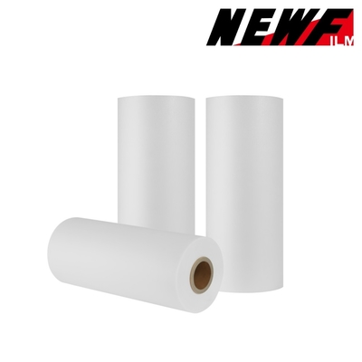 Good price Transparan Perekat Baik BOPP sutra Sentuh Panas Laminasi Film Roll Self Adhesive Dengan lem EVA on line
