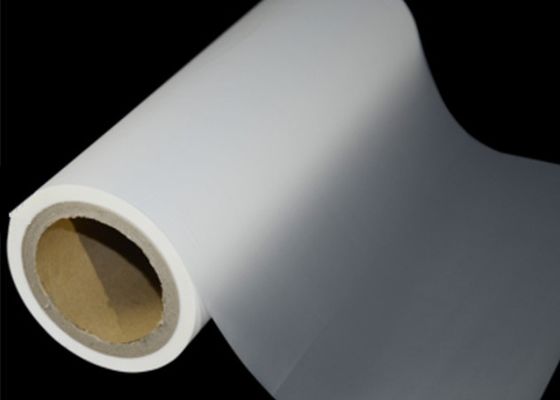 Harga yang bagus Anti-statis 22mic PET Hot Lamination Film dengan permukaan yang mengkilap dan lapisan lem pra-dilapisi on line