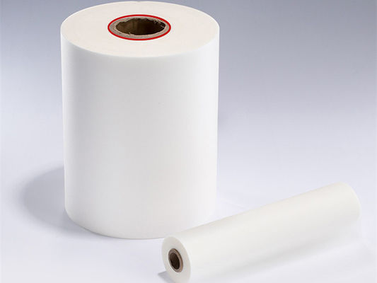 Harga yang bagus High Adhesion Transparan 100 Mic EVA Laminasi Film PET 3000m Glossy on line