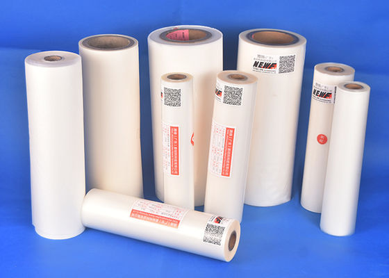 Harga yang bagus 38mic Gloss Laminated Adhesion Tinggi Ultra-Bonding Digital Thermal Lamination Film Untuk Digital Press on line