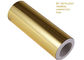 Emas Perak Excellent Metallic Lustre Polyester Film PET Metallized Thermal Lamination Untuk Percetakan Kemasan