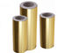 1 inci 3 inci Metalized BOPP Thermal Laminating Film Emas Perak aluminium Film Roll