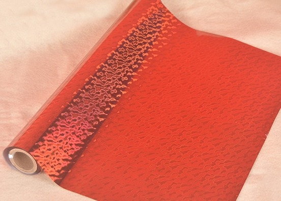 Good price 1 Inch Paper Core Thermal Lamination Film Embossing Warna Merah Perlindungan 1000m on line
