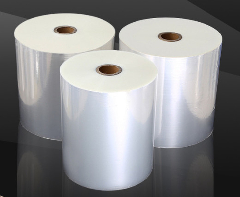 Good price 23 inci Tidak ada gelembung Bopp termal laminasi film transparan Adhesif baik Cocok untuk hot stamping on line