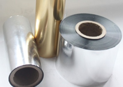 Good price Film Polyethylene Terephthalate Metalized, Film Laminasi Metallic yang Dapat Dilampirkan Dengan Panas 1500mm Lebar on line