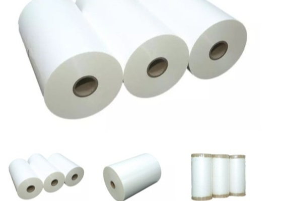 Good price 20 Mikron Transparan Gloss BOPP Thermal Laminating Film Pre-treatment Adhesive untuk Laminator Transparansi Transparan on line