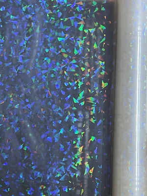 Good price Cullet Holographic Kaleidoscope Thermal Lamination Film Untuk Dekorasi Kemasan Kosmetik on line