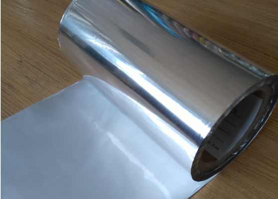 Good price Aluminium / Emas Metalized High Adhesion Polyester Film Rolls 25 Mic 2000m Untuk Pencetakan on line