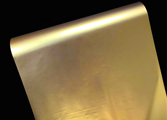 Good price Refleksi Specular Metallized BOPP/PET Film Thermo-Laminated Gold on line