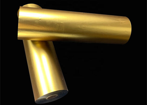 Good price Hot Lamination Metalized Gold/Bronze Finished BOPP Film Untuk Pengemasan on line