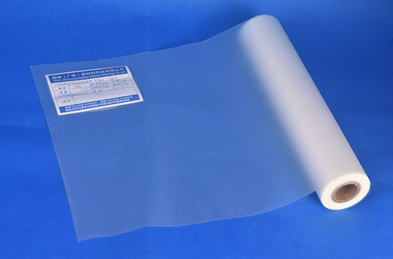 Good price PET 715mm Lebar Multiply Film Laminasi Termal 1 inci Core Roll 23 Mic Glossy on line