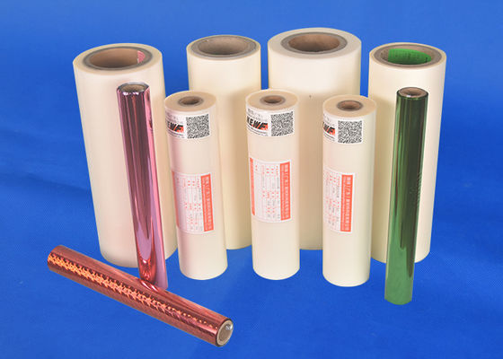 Good price 3 inci 1120m Plastik BOPP Sentuhan Lembut Thermal Printed Laminated Film Roll on line