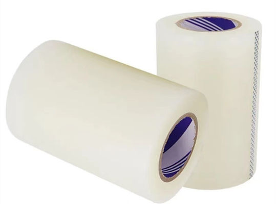 Good price 25 Mic Eco Friendly 1600m Plastik Menghapus Pernis Film Pelindung Untuk Mencetak Dan Mengemas on line